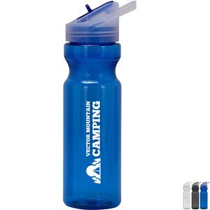 Fitness PET Bottle w/ Grip N Go Lid, 28oz.