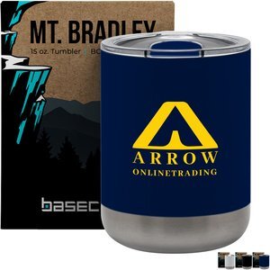 Basecamp® Double Wall Vacuum Tumbler w/ Slide Lid, 15oz.