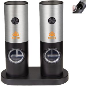 Electric Salt & Pepper Grinder Set