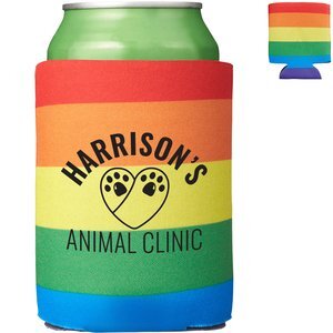 Folding Can Cooler Sleeve