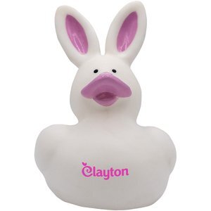 Mini Bunny Rubber Duck