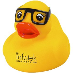Glasses Rubber Duck