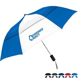 Vented Grand Practicality Folding Umbrella, 46" Arc