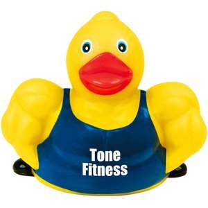 Mr. Muscles Rubber Duck