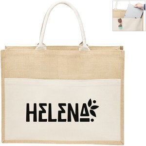 Julia Jute Tote Bag