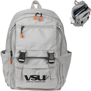 Midtown Urban Laminated Polyester Backpack