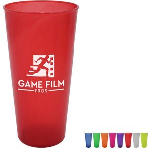 Plastic Colors Cup, 26oz.