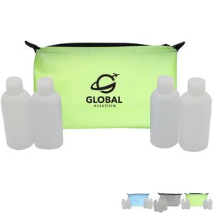 Travel Kit w/ MicroHalt Fillable Bottles