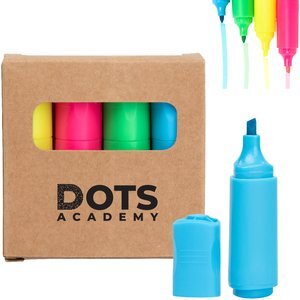 Four-Piece Mini Highlighter Set