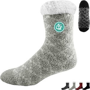 Sherpa Lined Fuzzy Feet Socks
