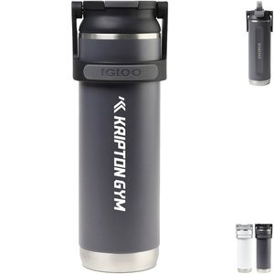Igloo® Sport Sipper Recycled Stainless Steel Bottle, 20oz.