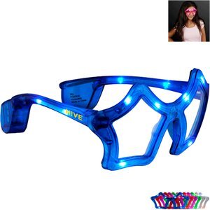 Star Light Up LED Glasses