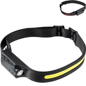 Comet 2-in-1 Rechargeable COB Lightbar & LED Headlamp w/ On/Off Sensor