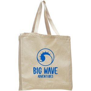 Medium Natural Cotton Book/Tote Bag