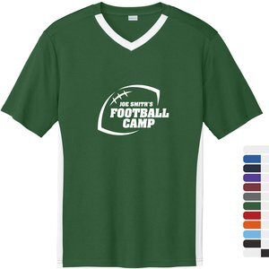 Sport-Tek® Competitor™ United Poly Unisex V-Neck Tee