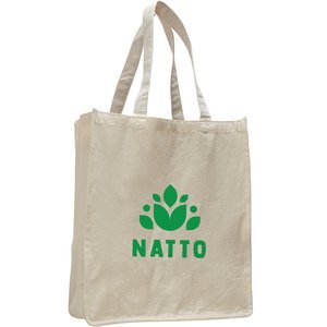 Large Cotton Natural Book/Tote Bag