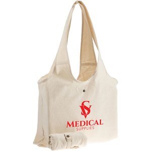 Foldable Cotton Canvas Sling Bag