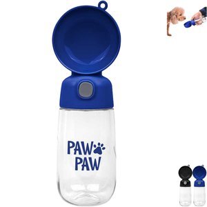 Pet Water Bottle with Bowl, 13 oz.