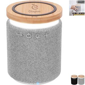 Lex Bamboo Wireless Speaker with Phone Charger