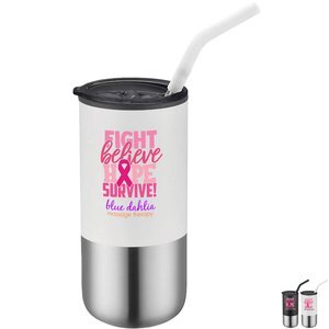 Breast Cancer Awareness Sipster Cup, 16oz.