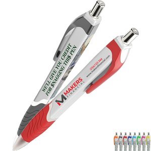 Squared Tropical Financial Design Retractable Pen