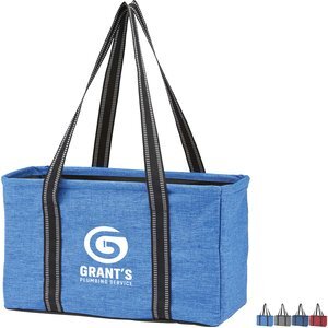 Junior Heather 600D Polyester Utility Tote