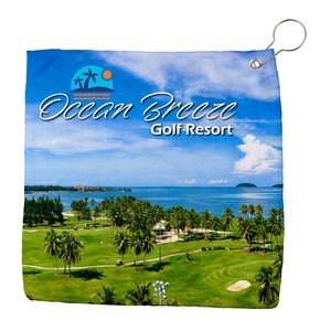 Micro-Fiber Sublimated Golf Towel