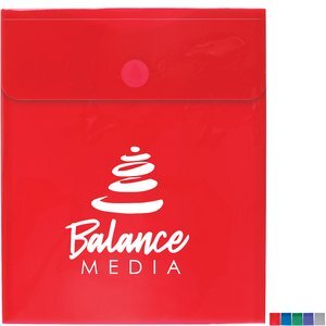 Top Open No Gusset Envelope with Touch Closure