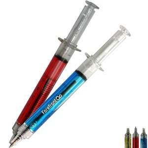 Ballpoint Clicker Syringe Pen