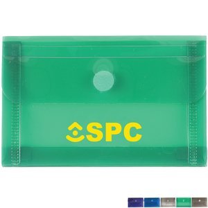 Business Card Envelope with Touch Closure & Smooth Finish