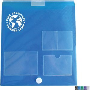 Top Open Registration Case with Business Card, Badge Holder & Ribbon Holder