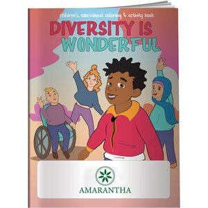 Diversity is Wonderful Coloring Book
