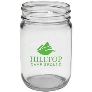 Refreshing Decorating Mason Jar, 12oz.