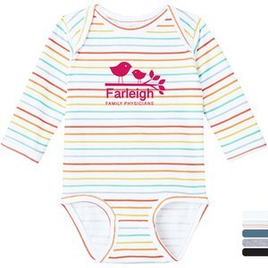 Rabbit Skins™ Infant Long Sleeve Cotton Jersey Bodysuit