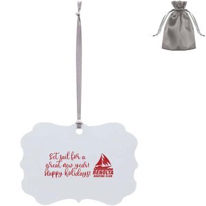 Rectangle Metal Ornament