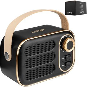 AWS Retro Boom FM Radio & Wireless Speaker