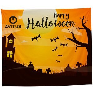 Single Sided Dye Sub Tapestry, 68" x 80"