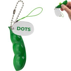 Peapod Fidget Key Chain