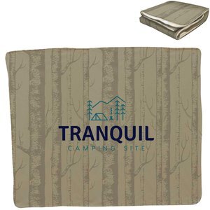 Dye Sub Sherpa Blanket, 50" x 60"