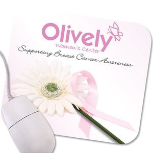 Pink Ribbon Design, Mouse Pad