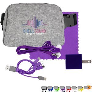 Recycled Fanny Pack Ultimate Tech Travel Set