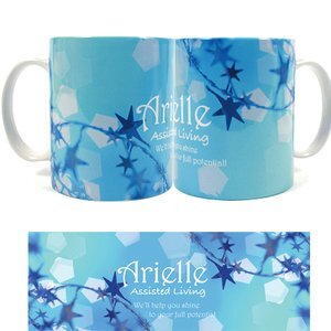 Twinkling Star Design, Stoneware Mug, 11oz.