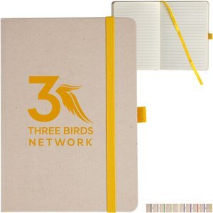 Natural Sugarcane Notebook, 5" x 7"