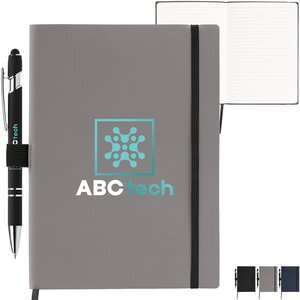 Hemingway Recycled Soft Cover Journal & Pen Set, 5.5" x 8.3"