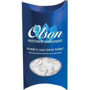 Power Mints in a Custom Pillow Box