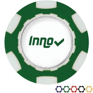 Ahead® Poker Chip w/ Removable Ball Marker