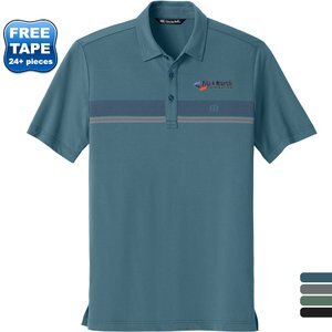 TravisMathew® Glenview Stripe Tri-Blend Men's Polo