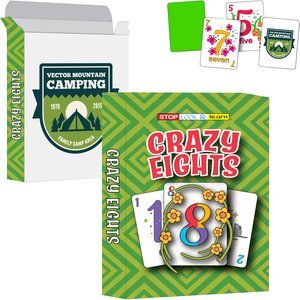Crazy Eights Flash Card Set