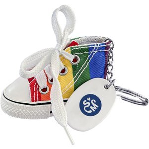Rainbow Sneaker Keychain