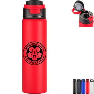 Cabrio Recycled Stainless Steel Vacuum Insulated Bottle, 24oz.
